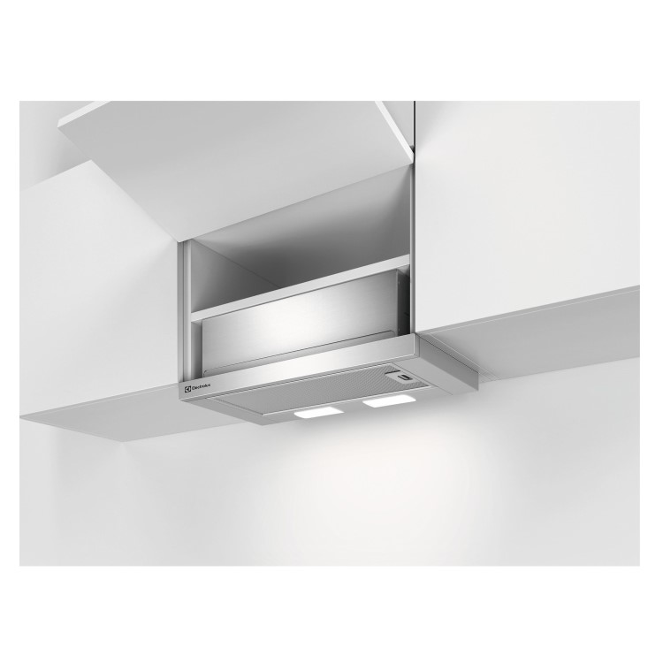 Refurbished Electrolux LFP316S 60cm Telescopic Cooker Hood Stainless Steel