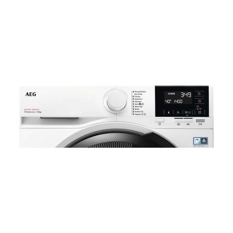 Refurbished AEG 6000 Series ProSense LFR61144B Freestanding 10KG 1400 Spin Washing Machine
