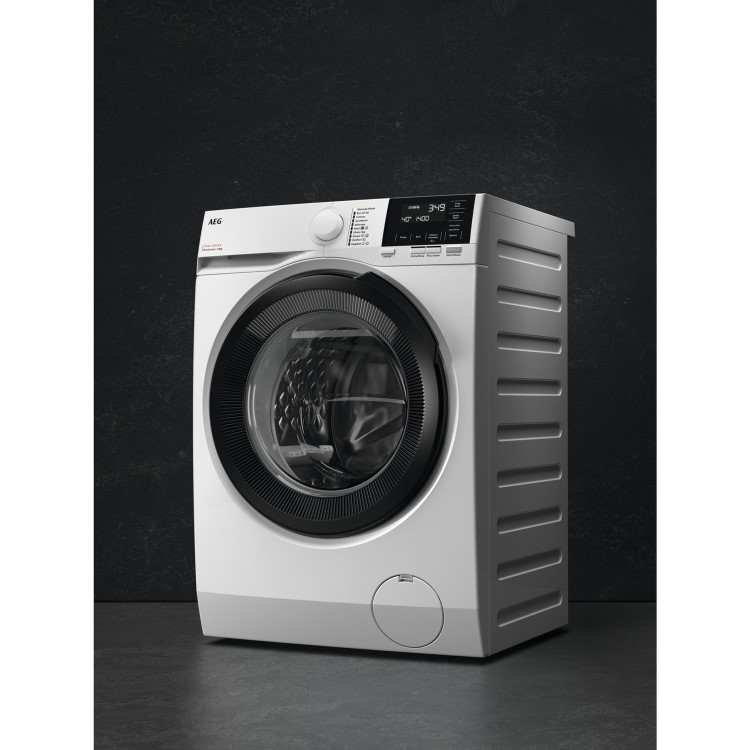 Refurbished AEG LFR71844B Freestanding 8KG 1400 Spin Washing Machine White