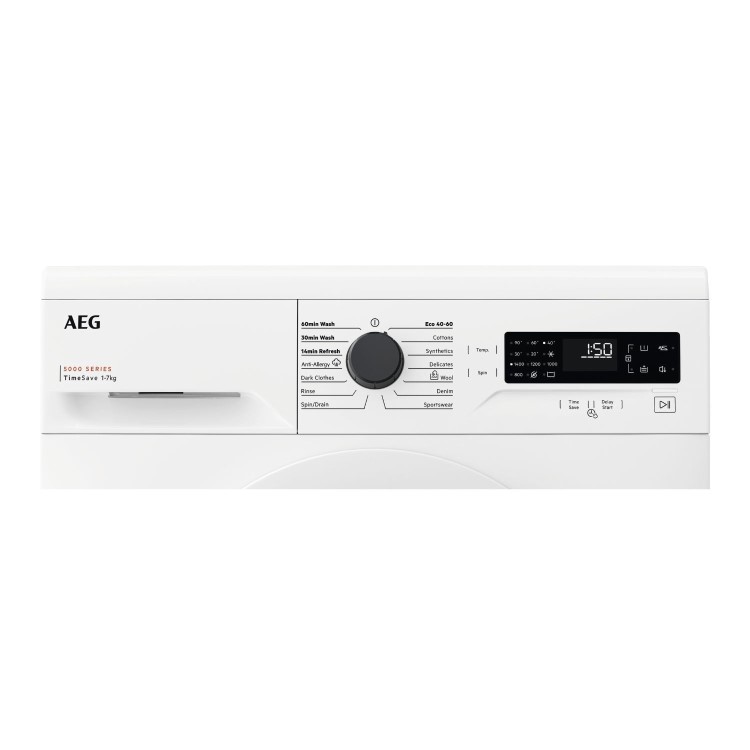 AEG 5000 Series 7kg 1400rpm Washing Machine - White
