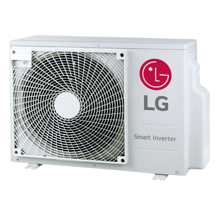 LG Smart multi-split 2 x 9000 BTU A+++ Wall Mounted Heat Pump Air Conditioner - Set Made of Two Indoor Units S09ET.NSJ + One Outdoor unit MU2R15.U12