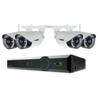 GRADE A2 - Lorex 4 Channel 720p HD 4 Channel Digital Video Recorder with 4 x 720p Wireless Cameras & 1TB Hard Drive