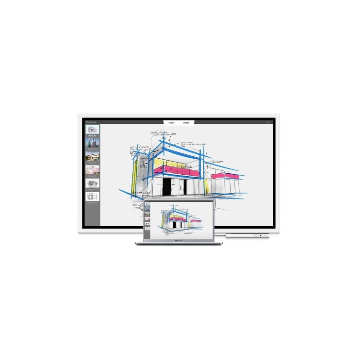 Samsung WM55H 55" Flip 4K UHD Large Format Display