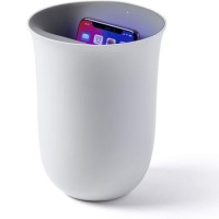 Lexon OBLIO Wireless Charging Station + UV Sanitiser - White Lexon OBLIO Wireless Charging Station + UV Sanitiser - White