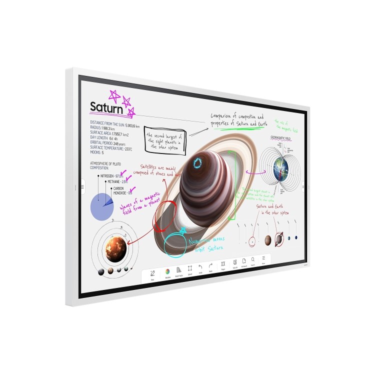 Samsung WM65B 65" 4K UHD Flip Pro Large Format Display