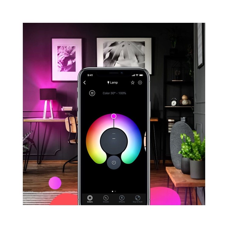 LiFX Smart Colour and White WiFi LED Light Bulb with E27 Screw Ending - Alexa & Google compatible