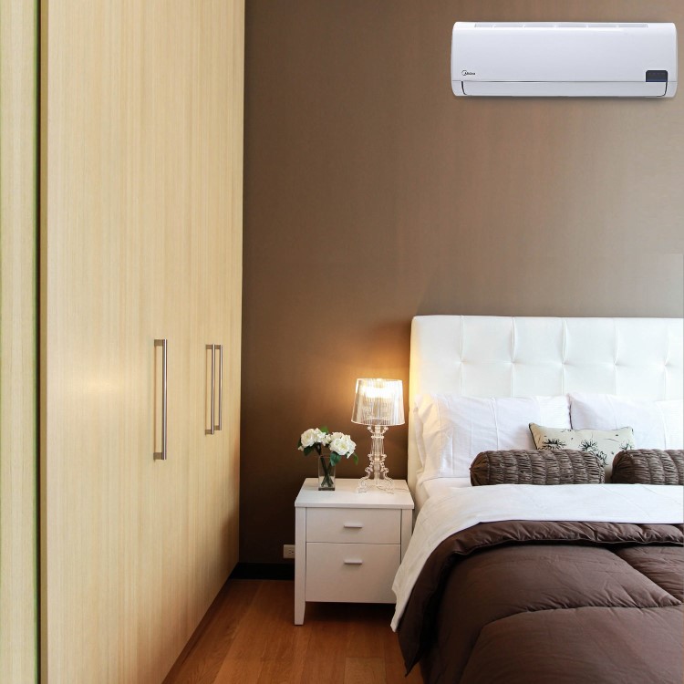 Midea 24000 BTU Wall Mounted Inverter Air Conditioner with Heat Pump