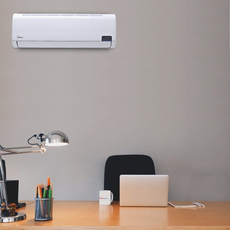 Midea 24000 BTU Wall Mounted Inverter Air Conditioner with Heat Pump