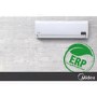 Midea 24000 BTU Wall Mounted Inverter Air Conditioner with Heat Pump