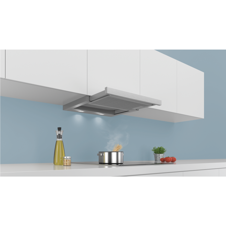 Siemens iQ300 60cm Telescopic Canopy Cooker Hood - Silver