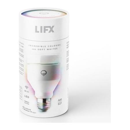 LiFX Multi Colour E27 WiFi Smart Bulb - works with Alexa Siri & Google Assistant