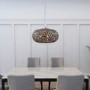 Smoked Glass Medallions Pendant Light - Merle
