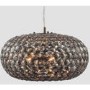 Smoked Glass Medallions Pendant Light - Merle