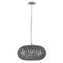 Smoked Glass Medallions Pendant Light - Merle