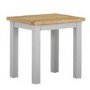 Linden Grey Nest of Tables with Two Tone Oak Top - 2