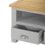 Grey & Oak Corner TV Unit - TV's up to 35" - Linden