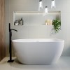 GRADE A1 - Freestanding Double Ended Bath 1400 x 750mm - Lisbon
