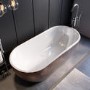 ALMOST PERFECT - Copper Effect Freestanding Double Ended Bath 1650 x 750mm - Lisbon