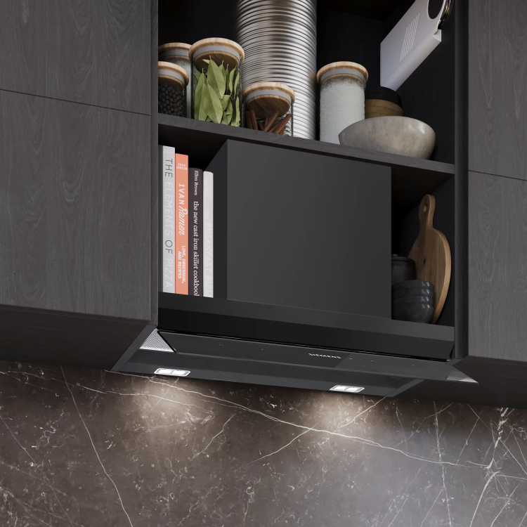 Siemens iQ700 60cm Canopy Cooker Hood - Matt Black