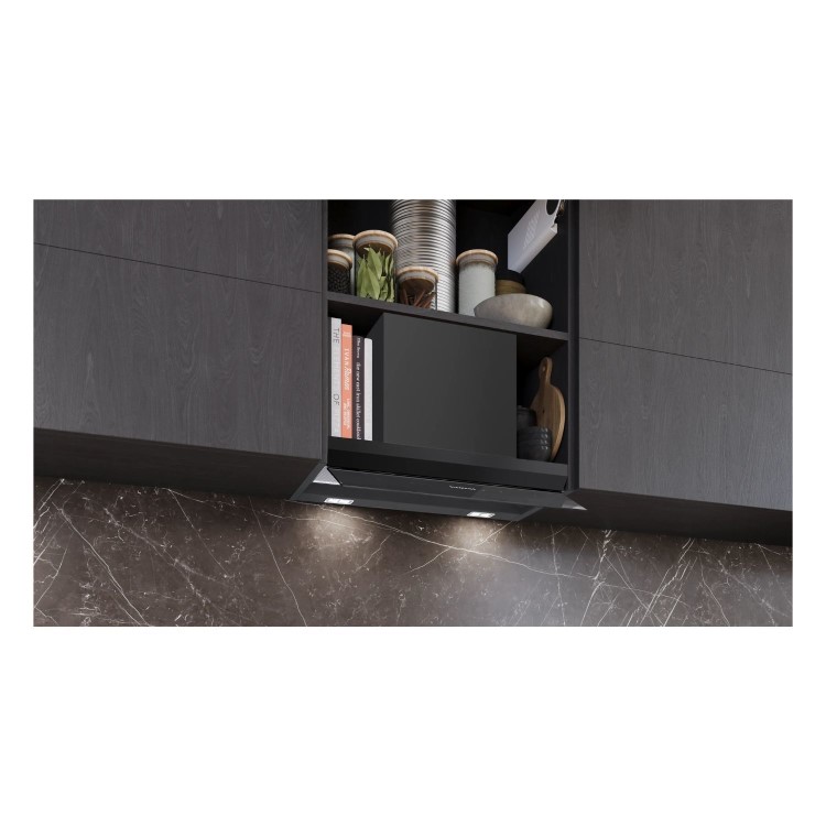 Siemens iQ700 60cm Canopy Cooker Hood - Matt Black