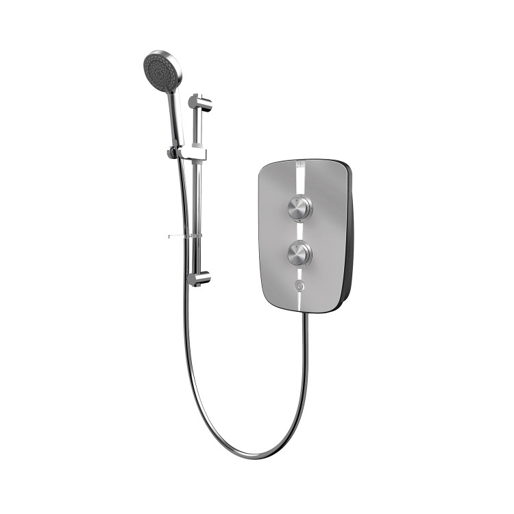 GRADE A1 - Aqualisa Lumi+ 8.5kW Chrome Electric Shower