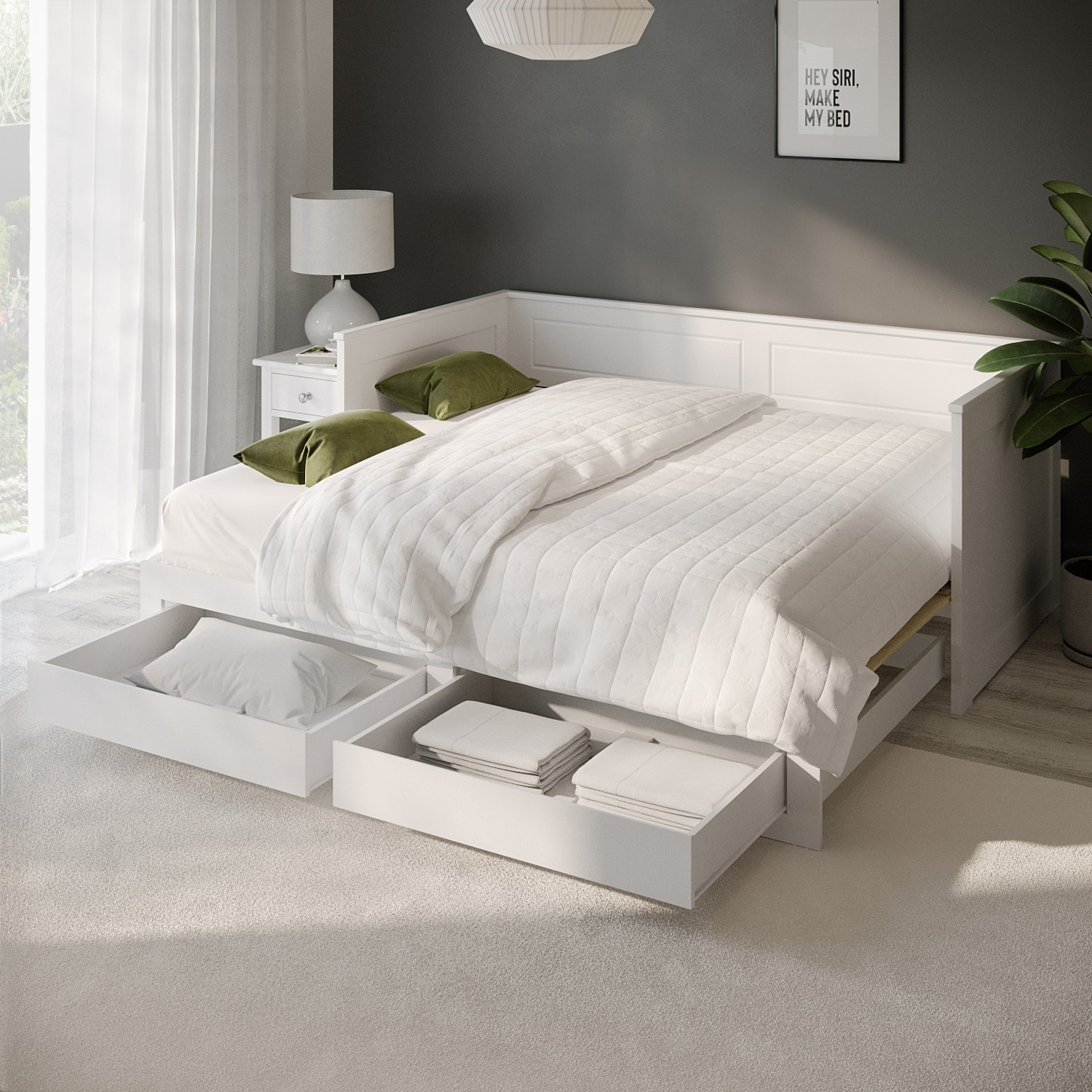 Small single daybed with trundle hotsell