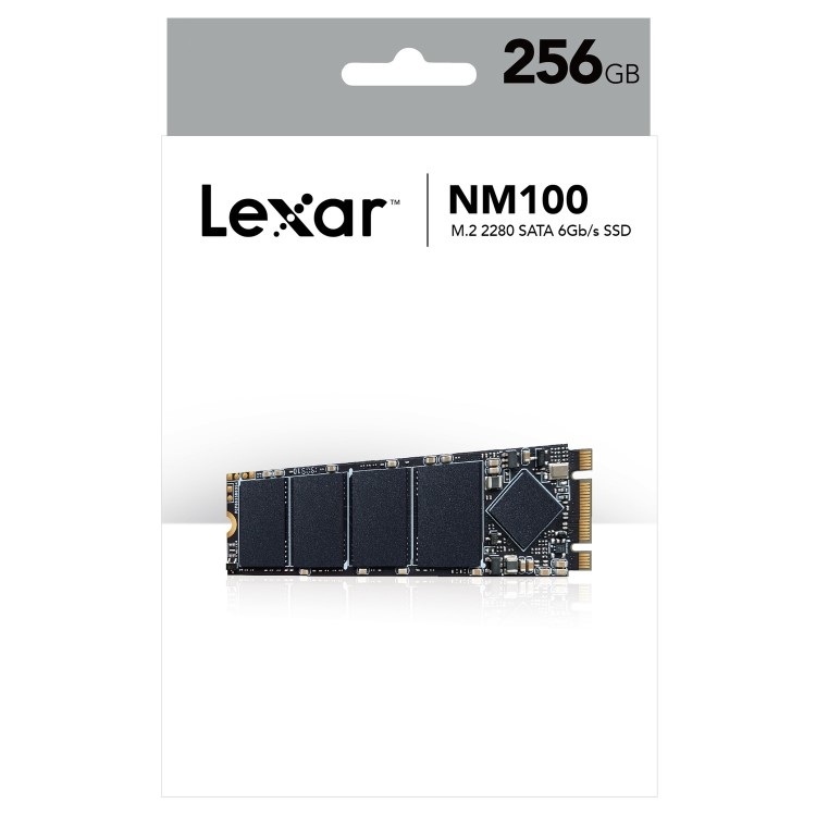 Lexar NM100 M.2 2280 SATA III 256GB SSD