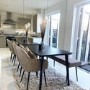 Large Beige Faux Leather Dining Bench  -  120cm  -  Seats 2  -  Logan