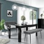 Grey Velvet Dining Bench with Back - Seats 2 - Logan