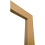 Internal Oak Laminate Glazed Crittal Door with Clear Glass - Pre-Finished - 1981 x 762 x 35mm - Brent - XL Joinery