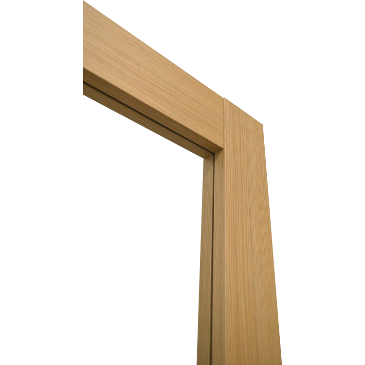 Internal Oak Laminate Glazed Crittal Door with Clear Glass - Pre-Finished - 1981 x 762 x 35mm - Brent - XL Joinery
