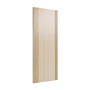 Internal Oak Laminate Glazed Door with Clear Glass - Pre-Finished - 1981 x 762 x 35mm - Stria - XL Joinery