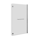 LOMACHSCTR Lomax L Shape 1450mm 6mm Chrome Bath Screen with Towel Rail
