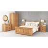 Loire Solid Oak Farmhouse 4+3 Drawer Wide Chest of Drawers