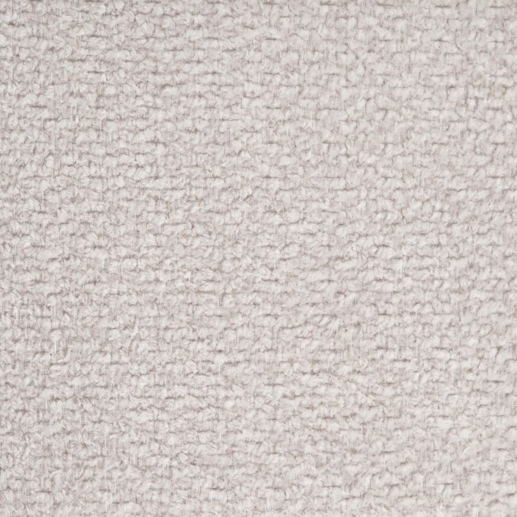 Cream Fabric Double Ottoman Bed with Winged Headboard - Loxley