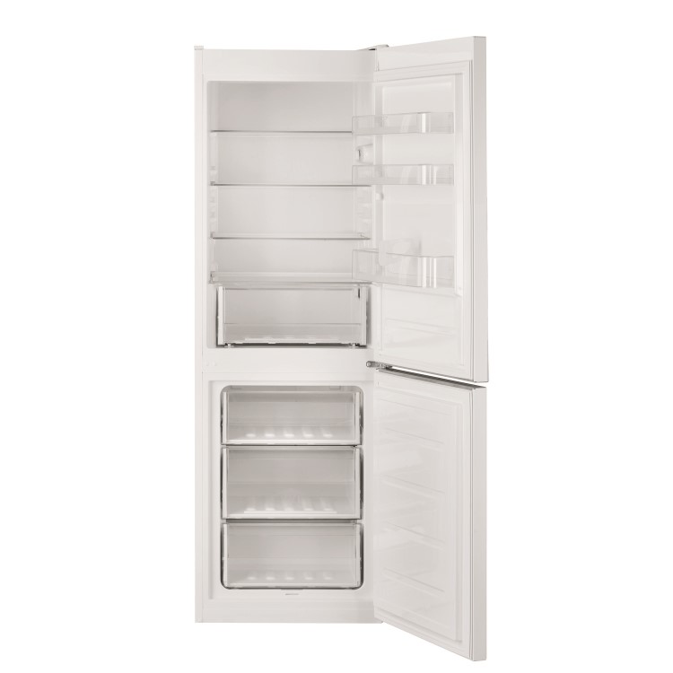 INDESIT LR7S1W Freestanding Fridge Freezer in White