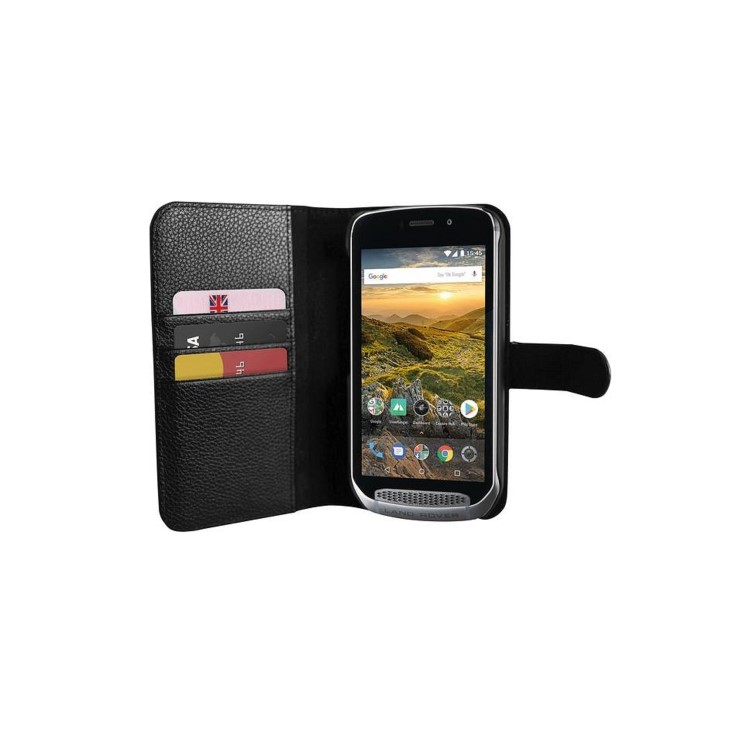 Land Rover Explore Leather Folio Booklet Black