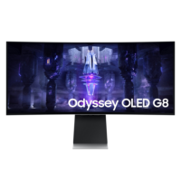 Refurbished Samsung Odyssey G8 S34BG850SU 34" UWQHD OLED 175Hz FreeSync Curved Gaming Monitor