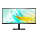 LS34C652UAUXXU Samsung ViewFinity S6 34" VA WQHD UltraWide Curved USB-C Monitor