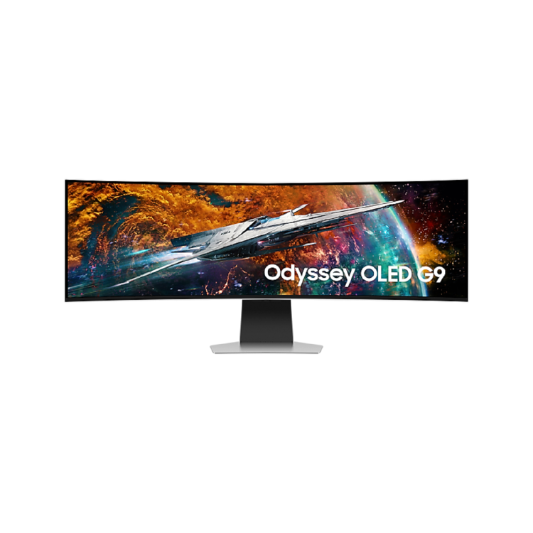 Refurbished Samusung Odyssey G95SC 49" DQHD OLED 240Hz Curved Gaming Monitor