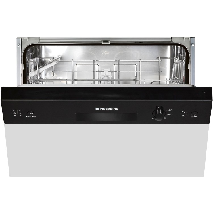 Hotpoint LSB5B019B 13 Place Semi-Integrated Dishwasher - Black