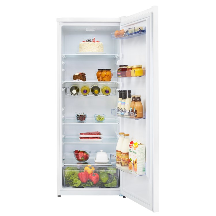 Beko LSG1545W 252 Litre Freestanding Larder Fridge 146cm Tall A+ Energy Rating 55cm Wide - White