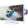 GRADE A3 - JVC LT-24C656 24" HD Ready Smart LED TV and DVD Combi with 1 Year Warranty- White
