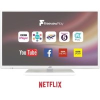 GRADE A2 - JVC  LT-24C681 24" Smart Led TV - White