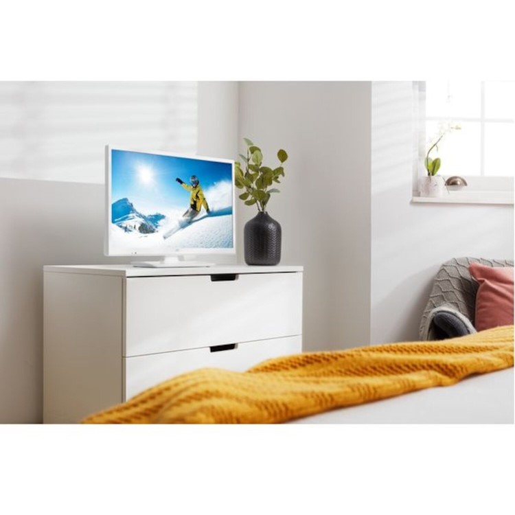 GRADE A2 - JVC  LT-24C681 24" Smart Led TV - White