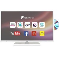 GRADE A1 Refurb JVC LT-24C686 24" Smart LED TV With built in DVD Player