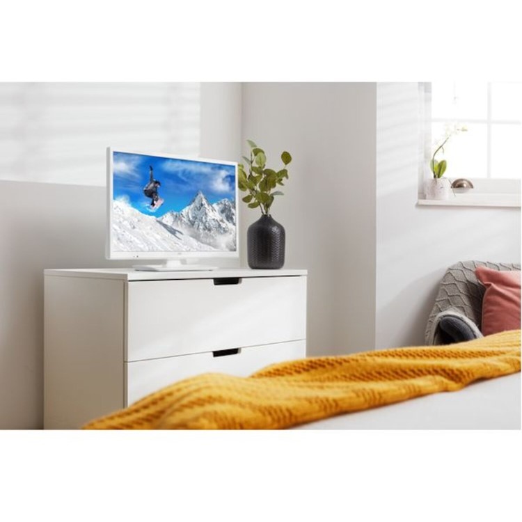 GRADE A1 Refurb JVC LT-24C686 24" Smart LED TV With built in DVD Player