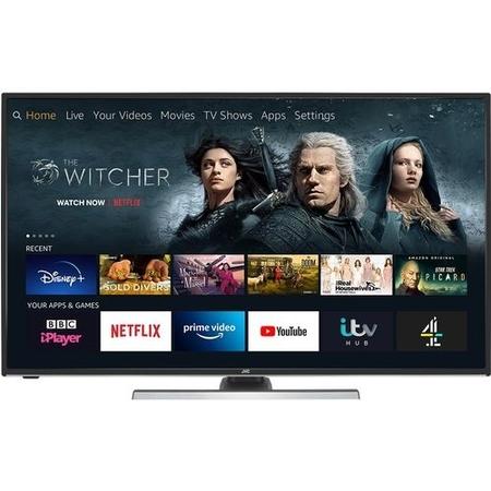 Refurbished JVC Fire TV Edition 40" 4K Ultra HD with HDR LED Smart TV without Stand