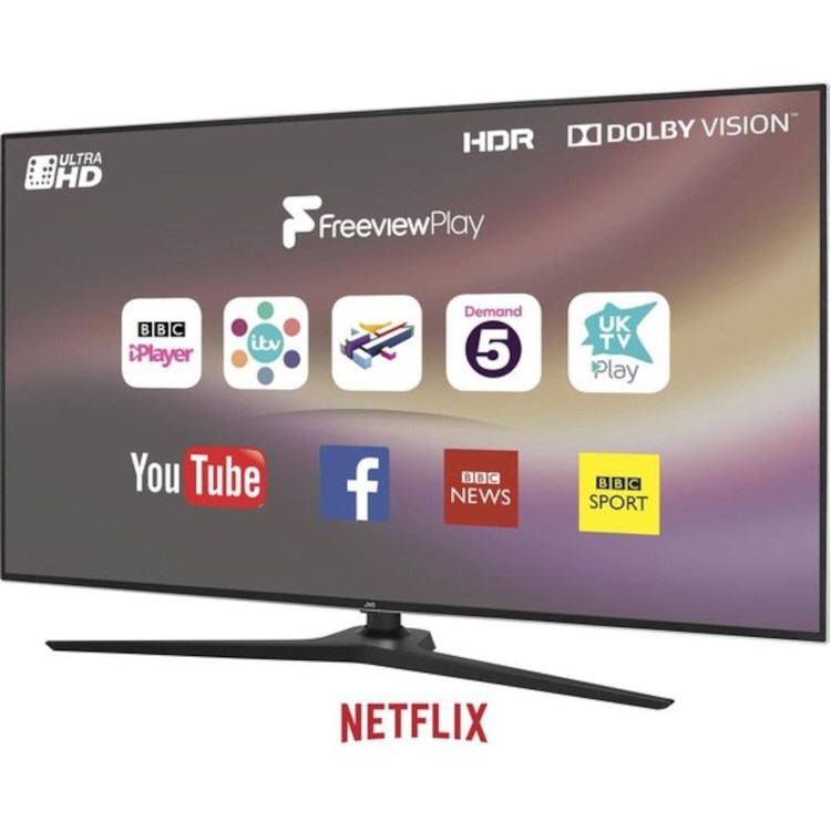 GRADE A1 - JVC LT-55C888 55" 4K Ultra HD Smart HDR LED TV with 1 Year Warranty