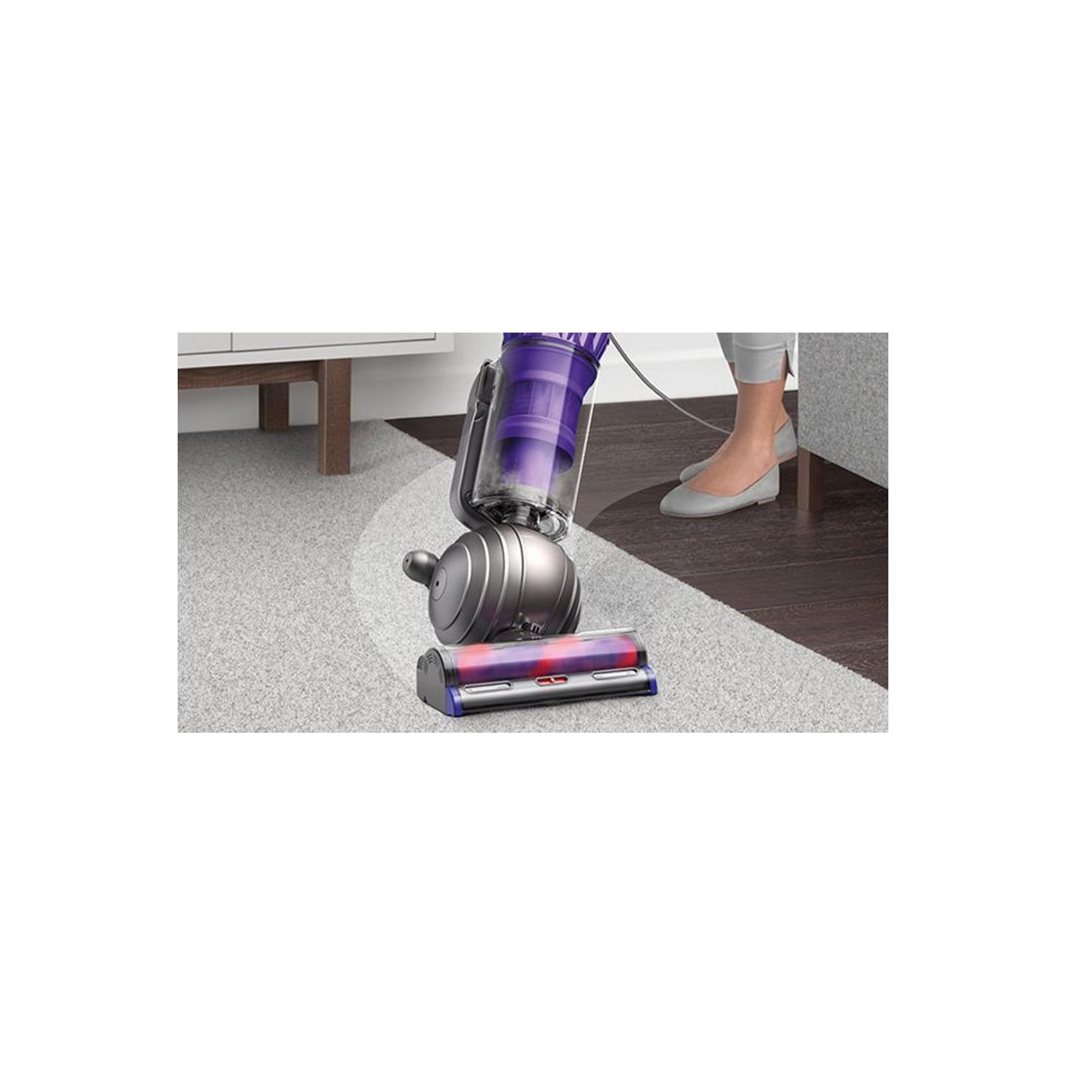 Dyson Light Ball Animal Upright Vacuum Cleaner Grey And Purple